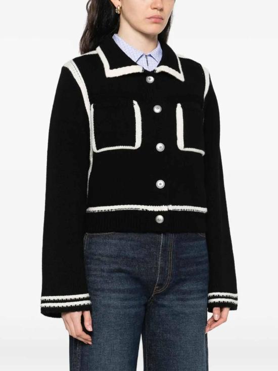  핑코 가디건 105498A2PLZZ2 Black - PINKO