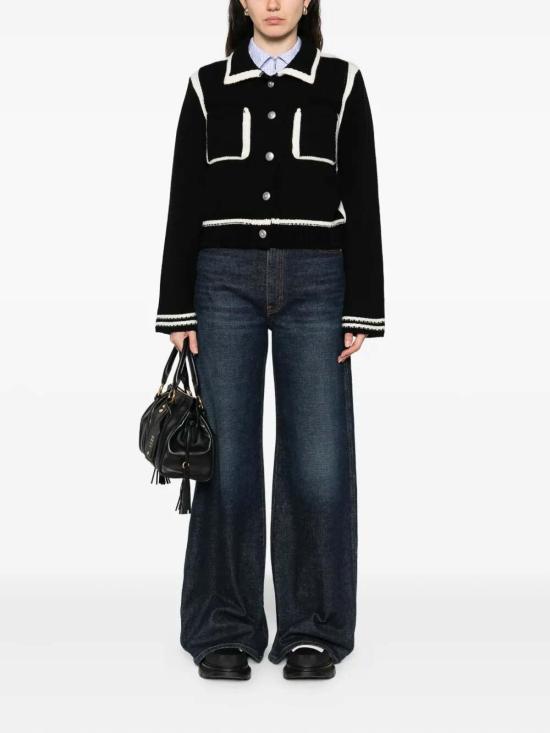  핑코 가디건 105498A2PLZZ2 Black - PINKO