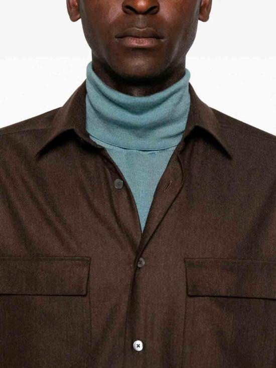  싸쿠스 셔츠 110ML91155004 Brown - XACUS