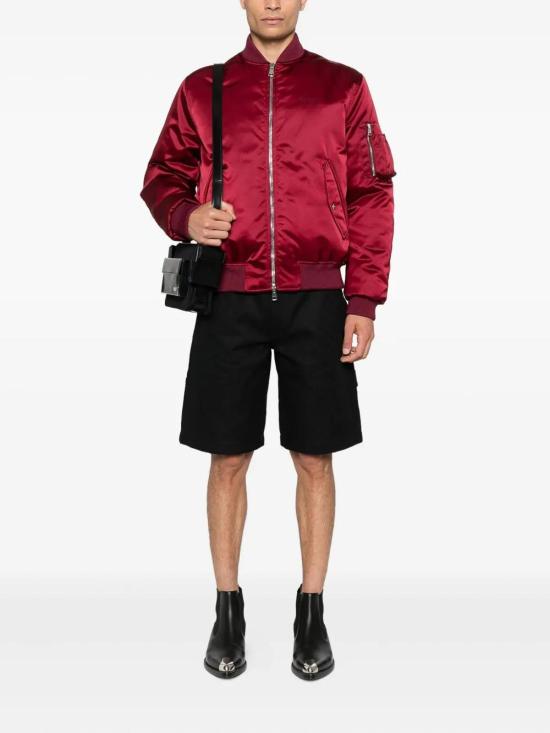  구찌 자수 봄버 자켓 823418ZAADM6052 Red - GUCCI