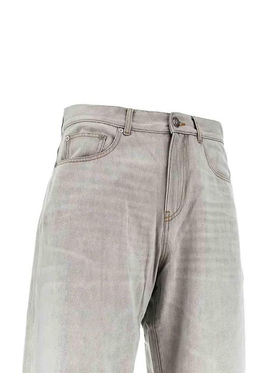  팜앤젤스 스트레이트 팬츠 PMYA049F25DEN0010505 Light Grey - PALM ANGELS