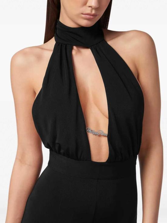  필립 플레인 점프수트 FAECWRG3496PJY002N02 Black - PHILIPP PLEIN