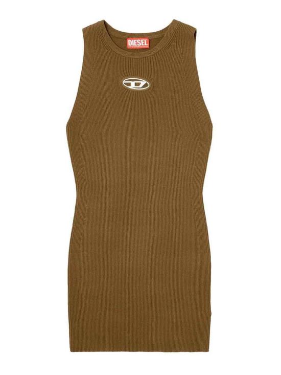  디젤 미디 스커트 A174490DLAX5FP Green