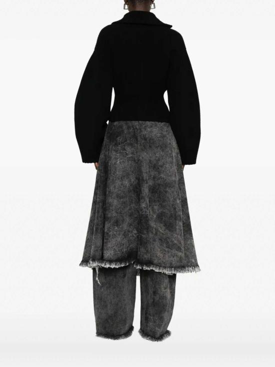  디 아티코 터틀넥 251WCD00009KWS010AA100 Black - THE ATTICO