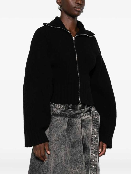  디 아티코 터틀넥 251WCD00009KWS010AA100 Black - THE ATTICO