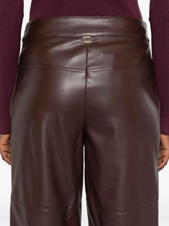  트윈셋 가죽 팬츠 252TP209100203 Camel - TWINSET