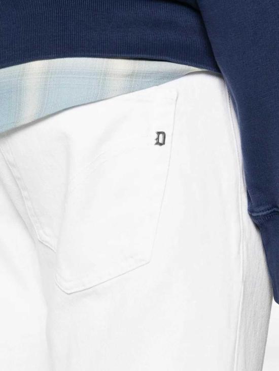 25FW 돈답 스트레이트 팬츠 UP434BSE037UKPTDU000 White - DONDUP