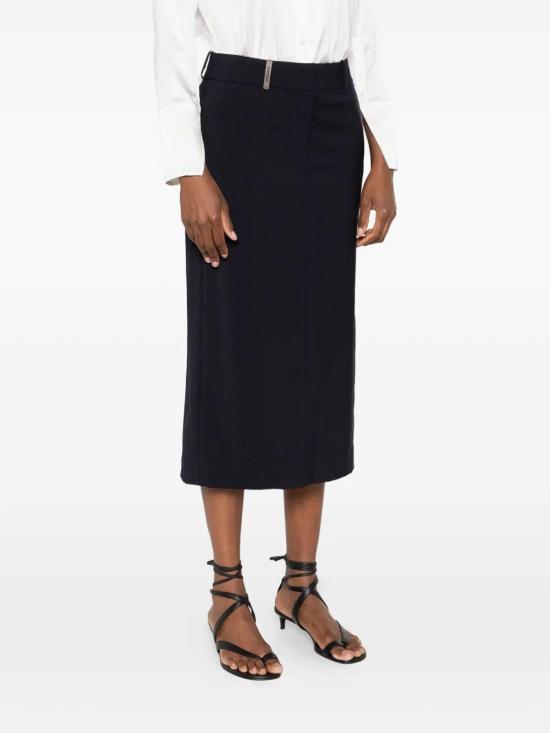  페세리코 롱 스커트 A0578302008761 Blue - PESERICO