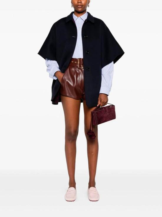  구찌 리버서블 GG 실크 울 코트 789960ZAQW04692 Blue - GUCCI