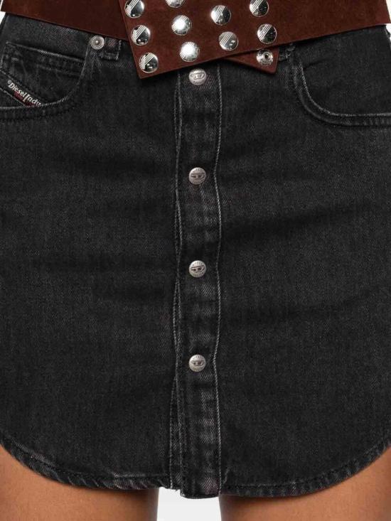  디젤 미디 스커트 A17916068KE02 Black - DIESEL
