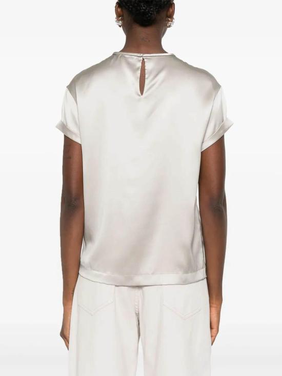  브루넬로 쿠치넬리 블라우스 M0C59DE310C4274 Beige - BRUNELLO CUCINELLI