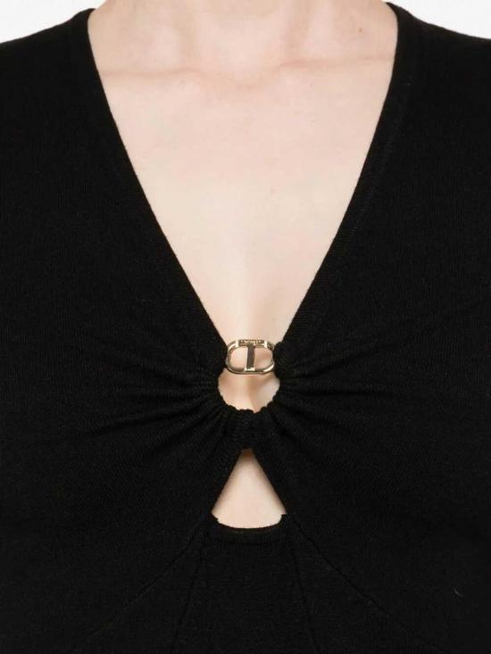 25FW 트윈셋 미디 스커트 252TP314000006 Black - TWINSET