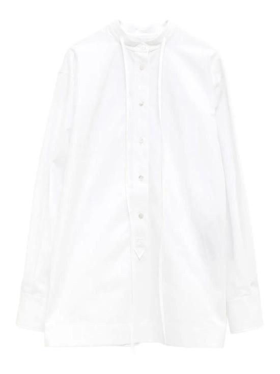 25FW 구찌 로고 자수 셔츠 836454Z7ADR9000 White