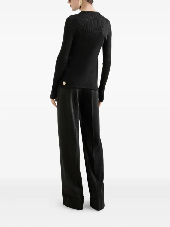 25FW 돌체앤가바나 스트레이트 팬츠 FTBM0TGDC7QN0000 Black - DOLCE & GABBANA