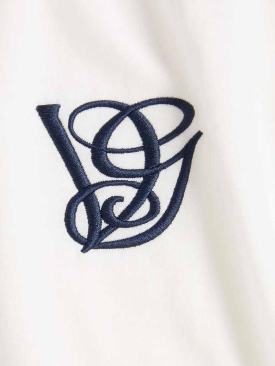 25FW 발렌티노 가라바니 반팔 티셔츠 7V3MG10VB2WA03 Cream - VALENTINO GARAVANI