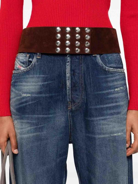  디젤 스트레이트 팬츠 A0692509M0601 Dark Wash - DIESEL