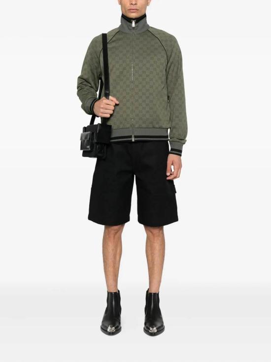  구찌 코튼 플랫 프론트 버뮤다 쇼츠 832377XDDCG1000 Black - GUCCI