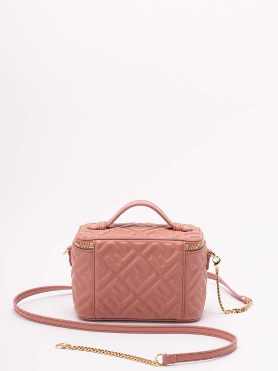 25FW 펜디 배니티 FF 모티프 나파 레더 미니백 8BS108AAJDF13VM Pink - FENDI