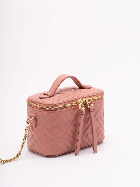 25FW 펜디 배니티 FF 모티프 나파 레더 미니백 8BS108AAJDF13VM Pink - FENDI