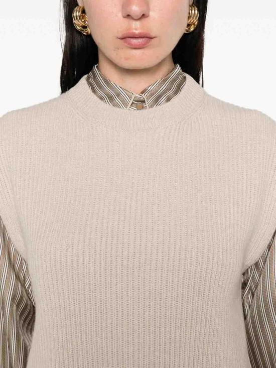 25FW 브루넬로 쿠치넬리 베스트 M16725100C9504 Black - BRUNELLO CUCINELLI