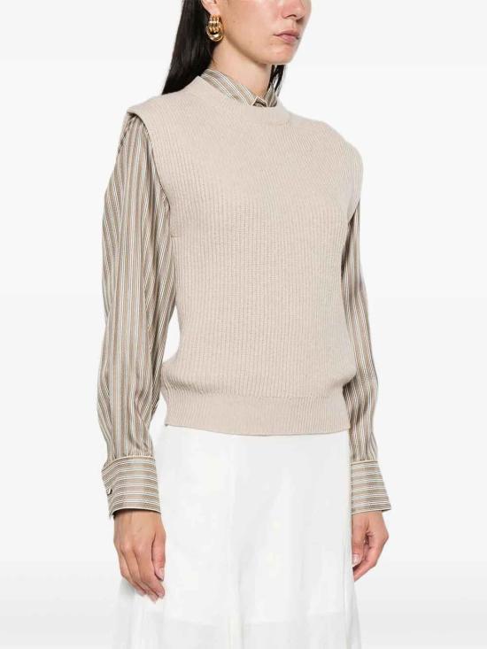 25FW 브루넬로 쿠치넬리 베스트 M16725100C9504 Black - BRUNELLO CUCINELLI