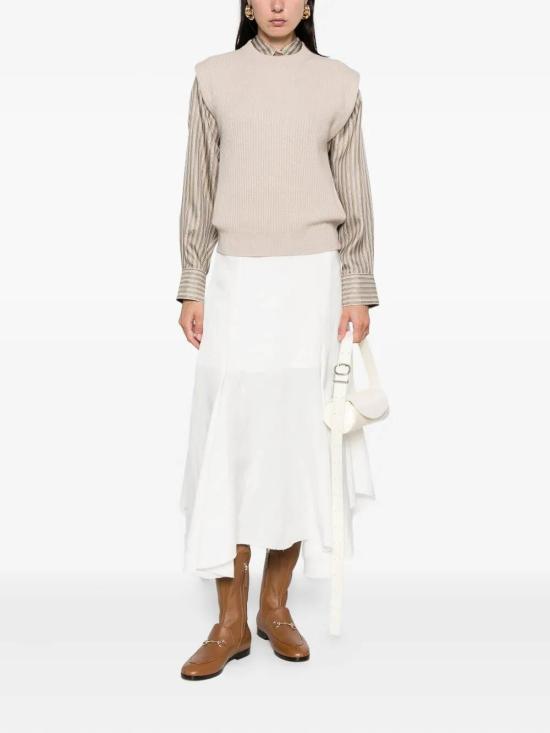 25FW 브루넬로 쿠치넬리 베스트 M16725100C9504 Black - BRUNELLO CUCINELLI