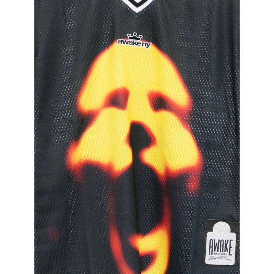 25FW 어웨이크 긴팔 티셔츠 TP005 BLACK - AWAKE