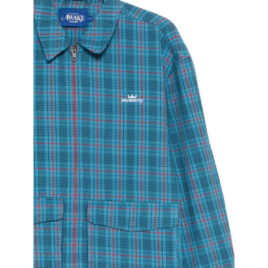 25FW 어웨이크 봄버 자켓 OT002 BLUE - AWAKE