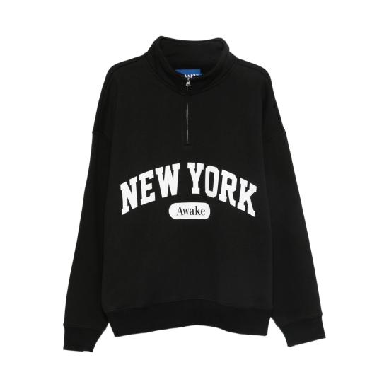 25FW 어웨이크 집업 니트 CN002 BLACK