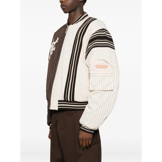 25FW 피디에프 봄버 자켓 DFM09003 TF129 NOWA BROWN WHITE - PDF