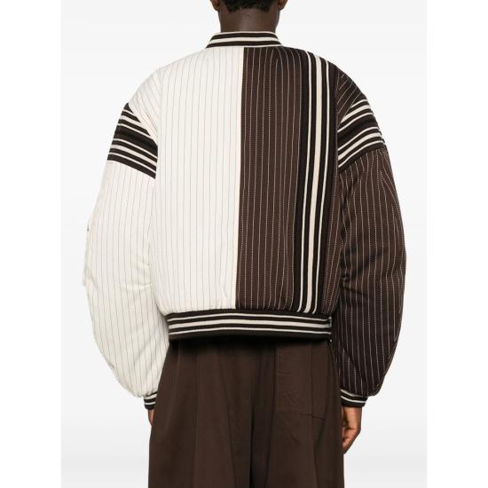 25FW 피디에프 봄버 자켓 DFM09003 TF129 NOWA BROWN WHITE - PDF