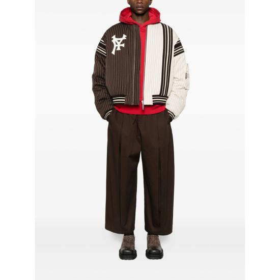 25FW 피디에프 봄버 자켓 DFM09003 TF129 NOWA BROWN WHITE - PDF