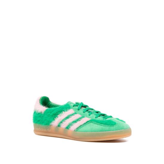 25FW 아디다스 가젤 인도어 스니커즈 JP8342 GREEN - ADIDAS