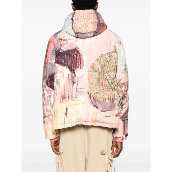 25FW 키드슈퍼 자켓 OW 09 DOMINO MULTI BROWN - KIDSUPER