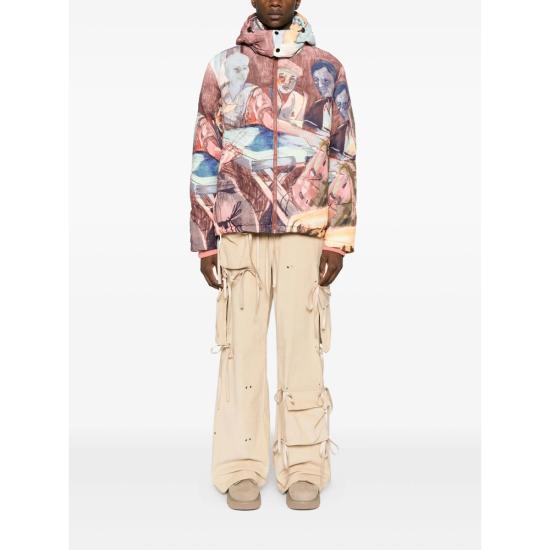 25FW 키드슈퍼 자켓 OW 09 DOMINO MULTI BROWN - KIDSUPER