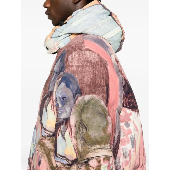 25FW 키드슈퍼 자켓 OW 09 DOMINO MULTI BROWN - KIDSUPER