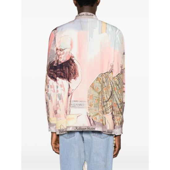 25FW 키드슈퍼 셔츠 LTP 01 DOMINOS MULTI - KIDSUPER