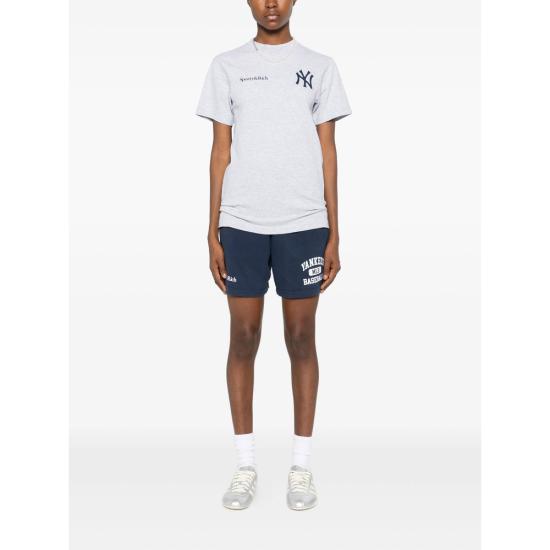 25FW 스포티앤리치 반팔 티셔츠 TO043623633GY HEGRE GREY - SPORTY & RICH