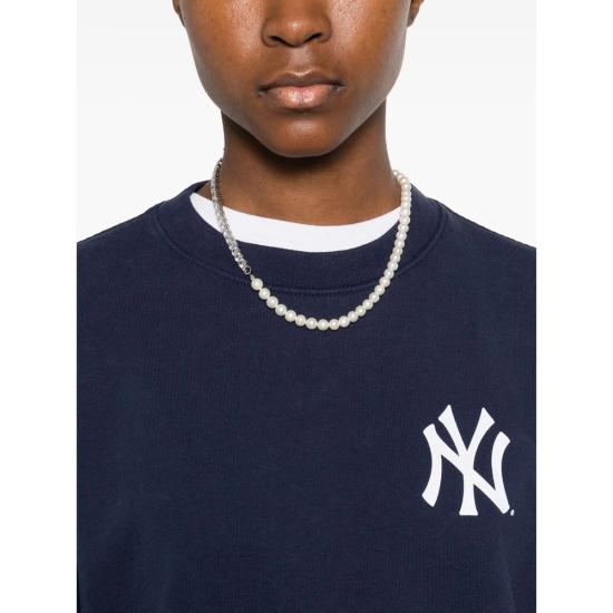 25FW 스포티앤리치 스웨터 ST071623631BL DKNAV BLUE - SPORTY & RICH