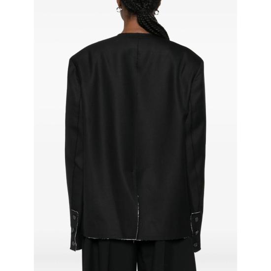 25FW 빅토리아 찬 자켓 AW25061BL BLACK - VIKTORIA CHAN