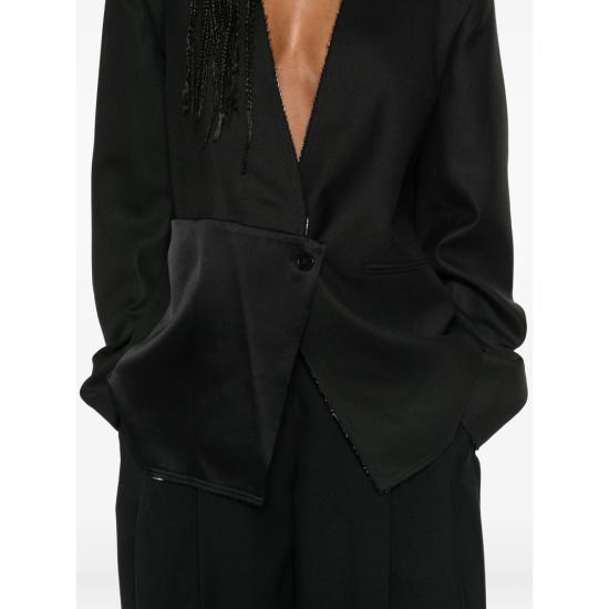 25FW 빅토리아 찬 자켓 AW25061BL BLACK - VIKTORIA CHAN