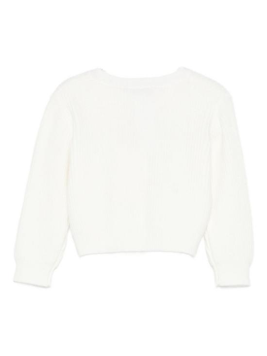 25FW [키즈] 트윈셋 니트/스웻셔츠 252GB3040 00526 White - TWINSET