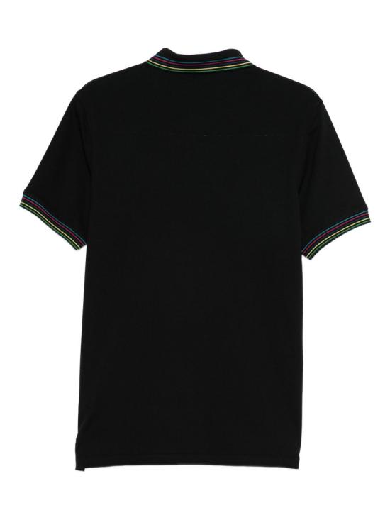 25FW 폴 스미스 폴로 티셔츠 M2R151BB T2151179 Black - PAUL SMITH