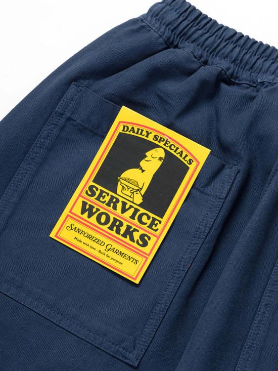  서비스웍스 스트레이트 팬츠 서비스 웍스 캔버스 셰프 팬츠 - SERVICE WORKS