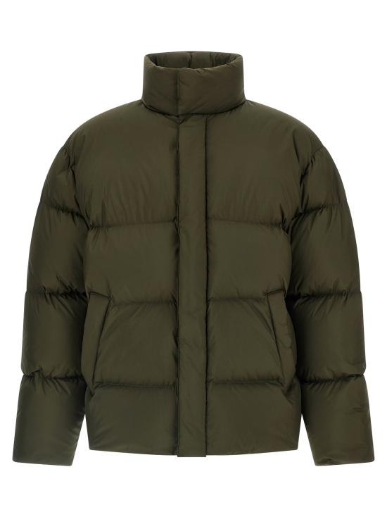 25FW 생로랑 숏패딩 840578YZ9DN3880 Green