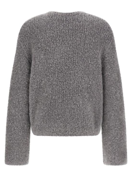 25FW 세퍼 스웨터 FW25JERMAINEFUZZYBOUCLE Gray - SEFR