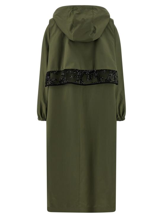 25FW 르 트윈스 트렌치 코트 INCISAGREEN Green - LE TWINS