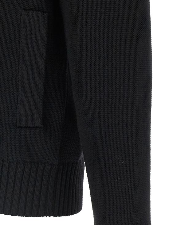 25FW 자노네 가디건 810130ZR229Z0015 Black - ZANONE