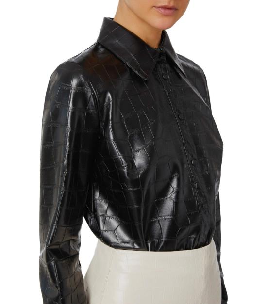 25FW 엘리자베타프랜치 셔츠 CA13658E2 110 40 Black - ELISABETTA FRANCHI