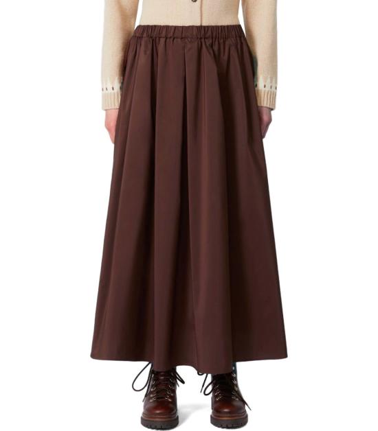 25FW 위켄드막스마라 롱 스커트 2525106023600 021 38 Brown - WEEKEND MAX MARA